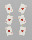 Ace Of Hearts Earrings