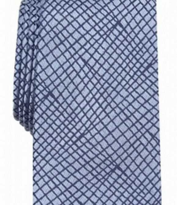 Alfani Men's Slim Abstract Tie Navy Size Regular