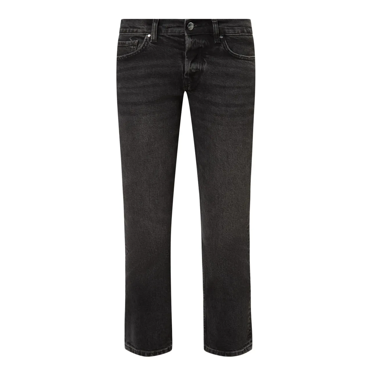 ANINE BING Nix Straight-Leg Jeans - Black