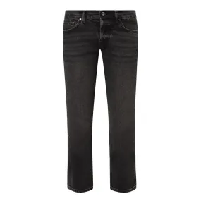 ANINE BING Nix Straight-Leg Jeans - Black