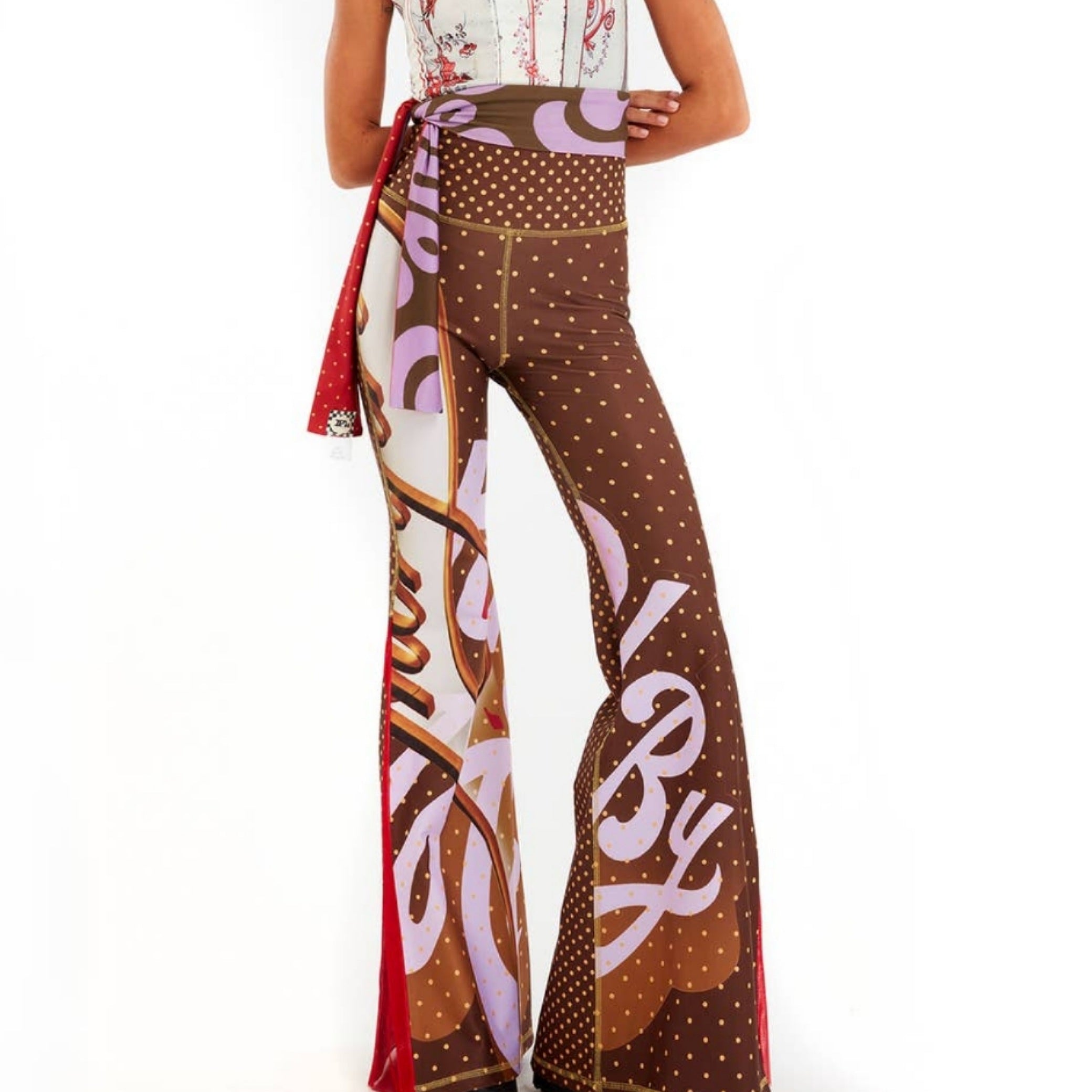 Art of Fashion Flare Leg Pants