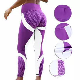 Athletic Workout Leggings Women High Waist Workout Fitness Running