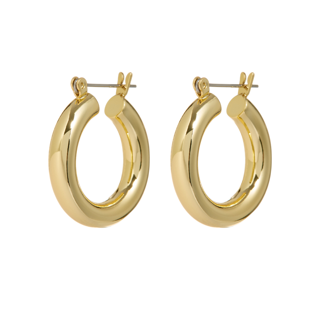 BABY AMALFI TUBE HOOPS