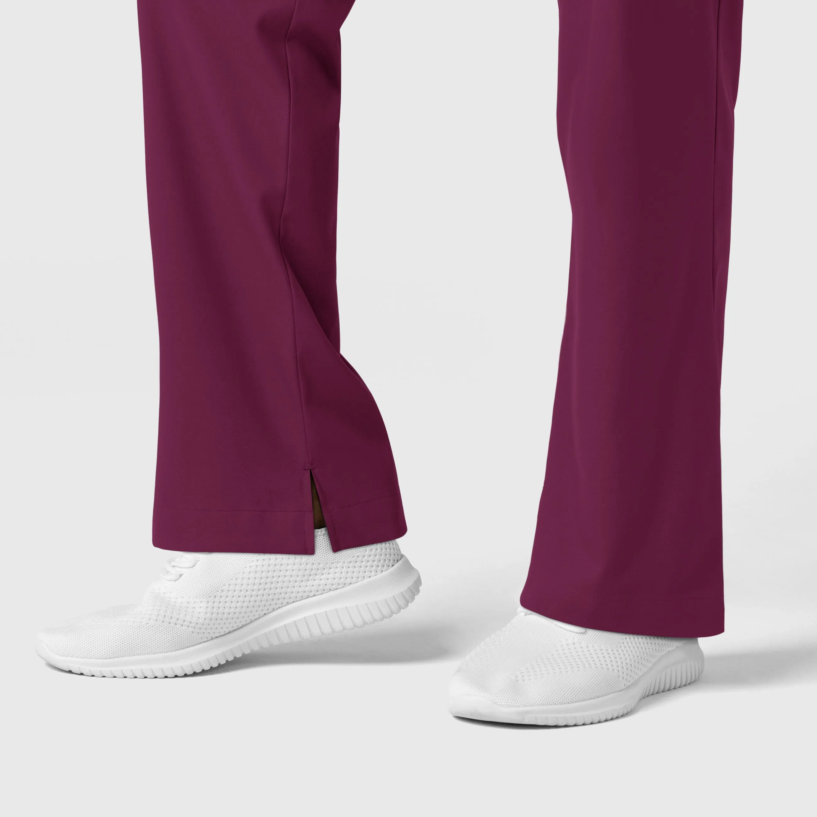 Boundless Men's Straight Leg Scrub Pant - Wine