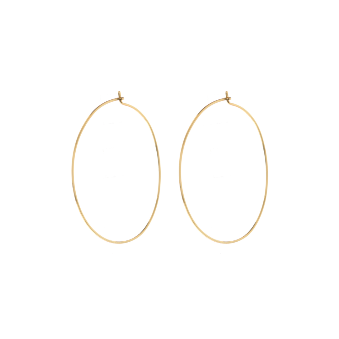 CAPRI WIRE HOOPS