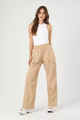 Cargo Straight-Leg Joggers