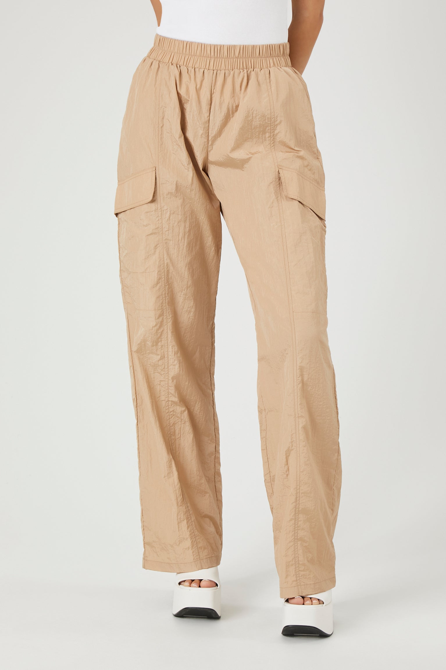 Cargo Straight-Leg Joggers