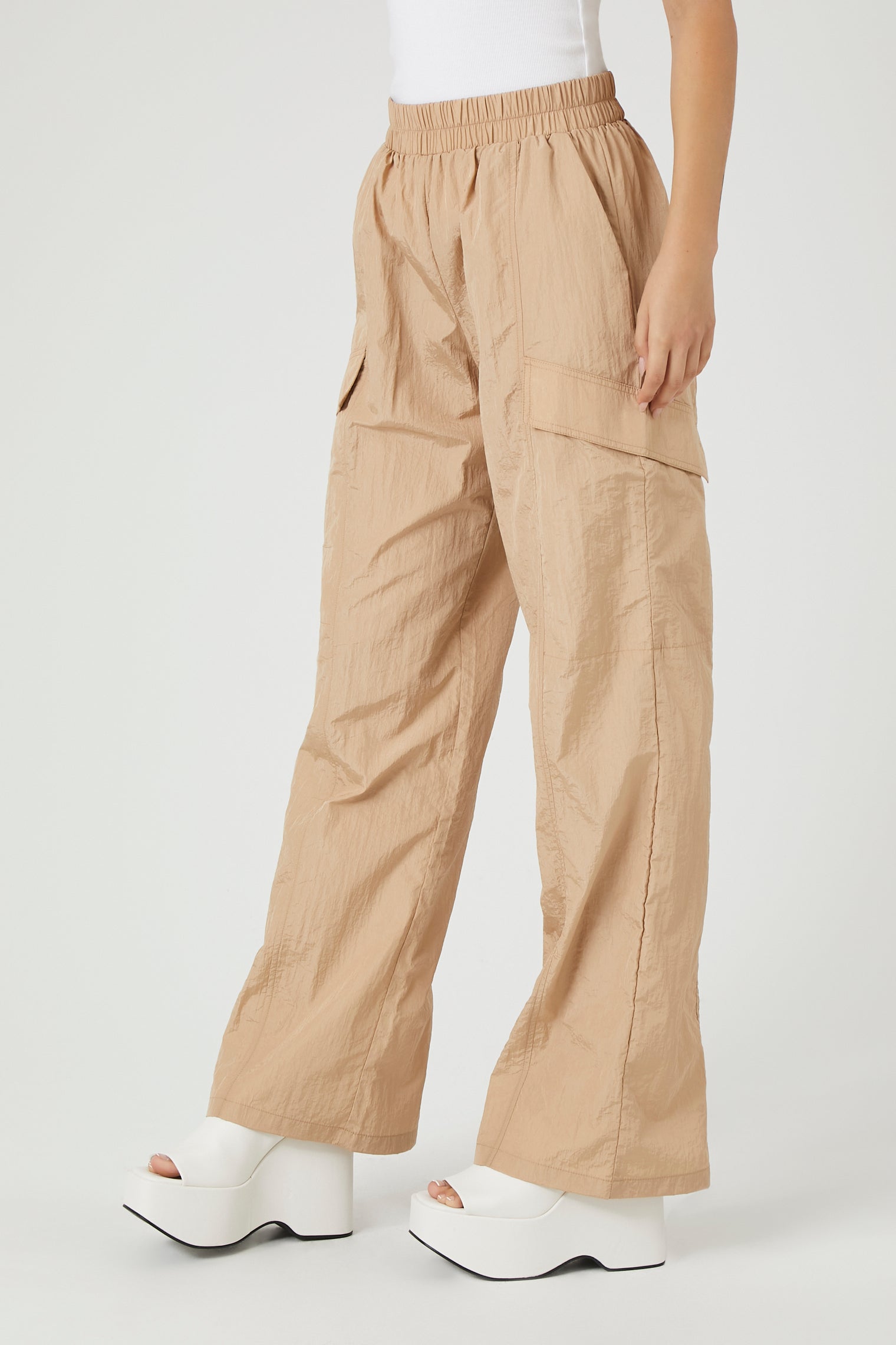 Cargo Straight-Leg Joggers