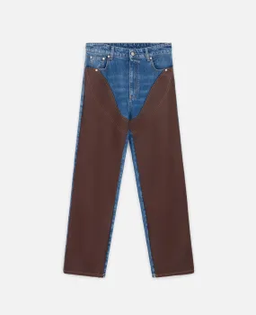 Chaps High-Rise Straight Leg Jeans