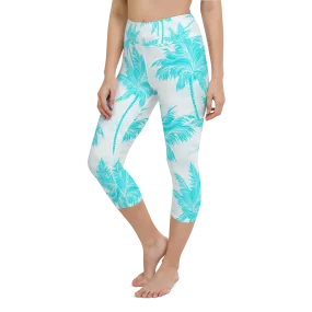 CoastFlex Sport Palm Club Capri Leggings