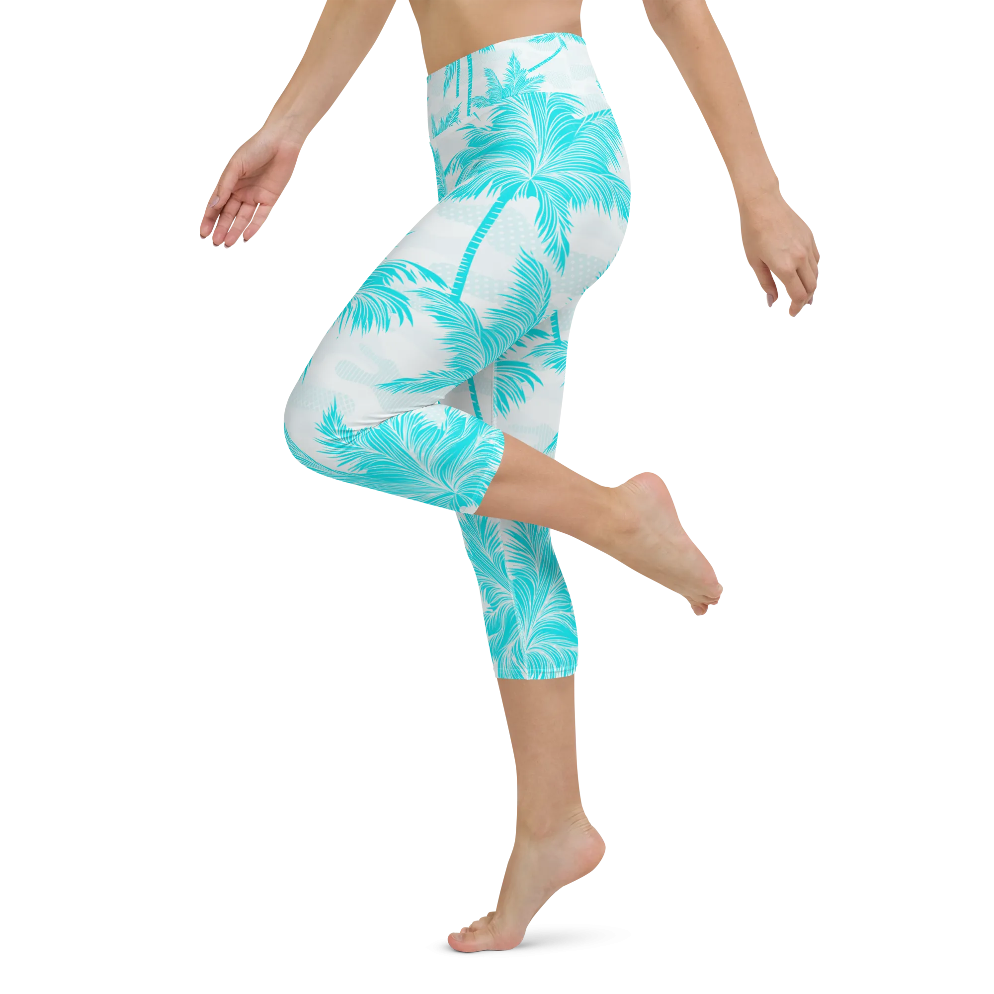 CoastFlex Sport Palm Club Capri Leggings