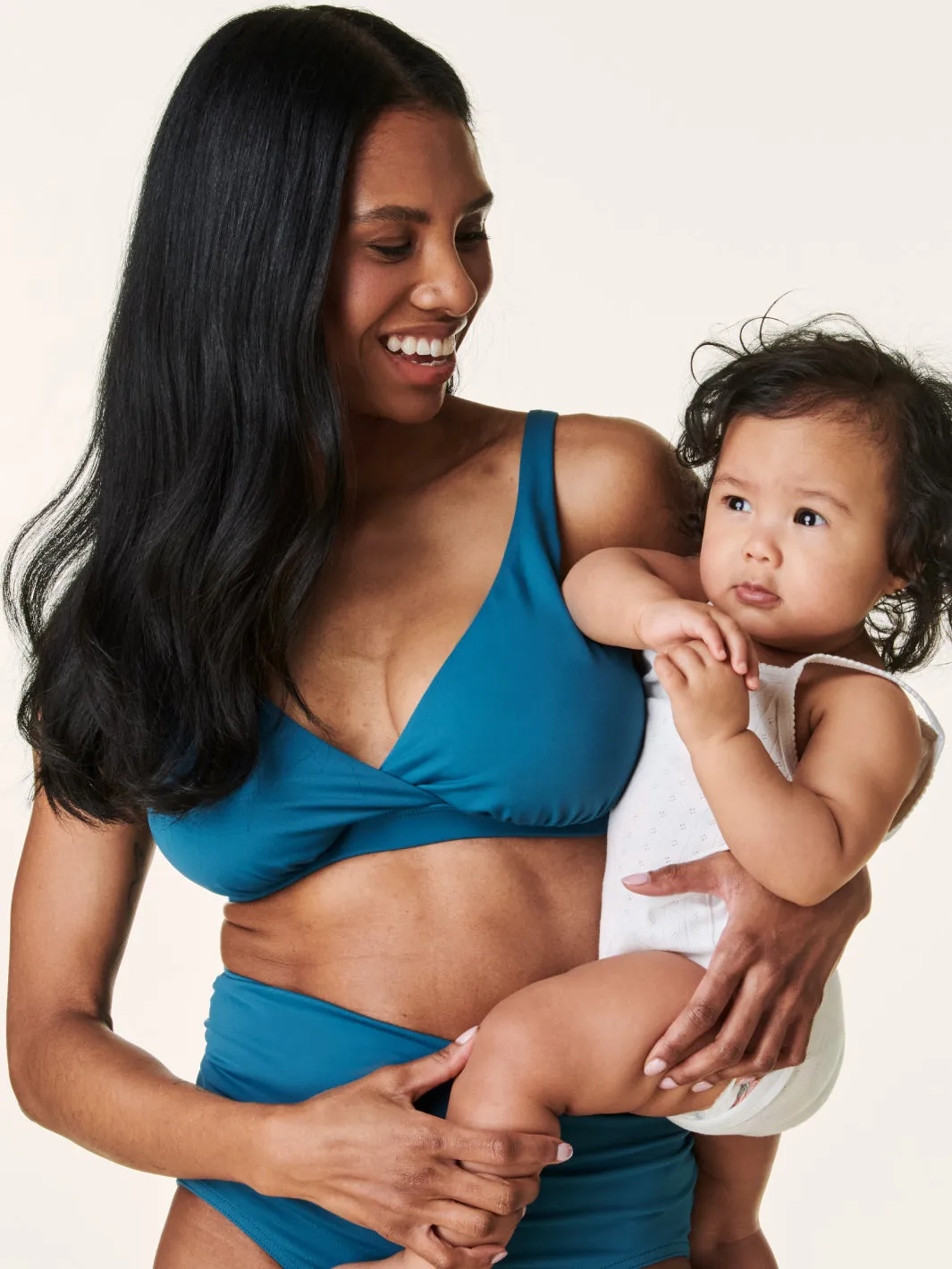 Crossover Maternity & Nursing Swim Top