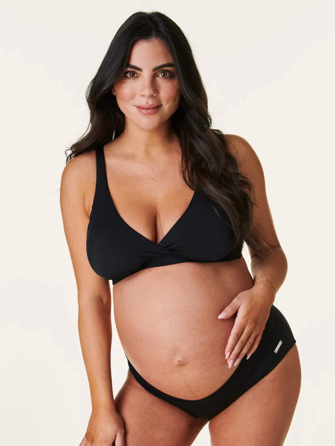 Crossover Maternity & Nursing Swim Top