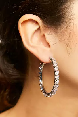 CZ Hoop Earrings