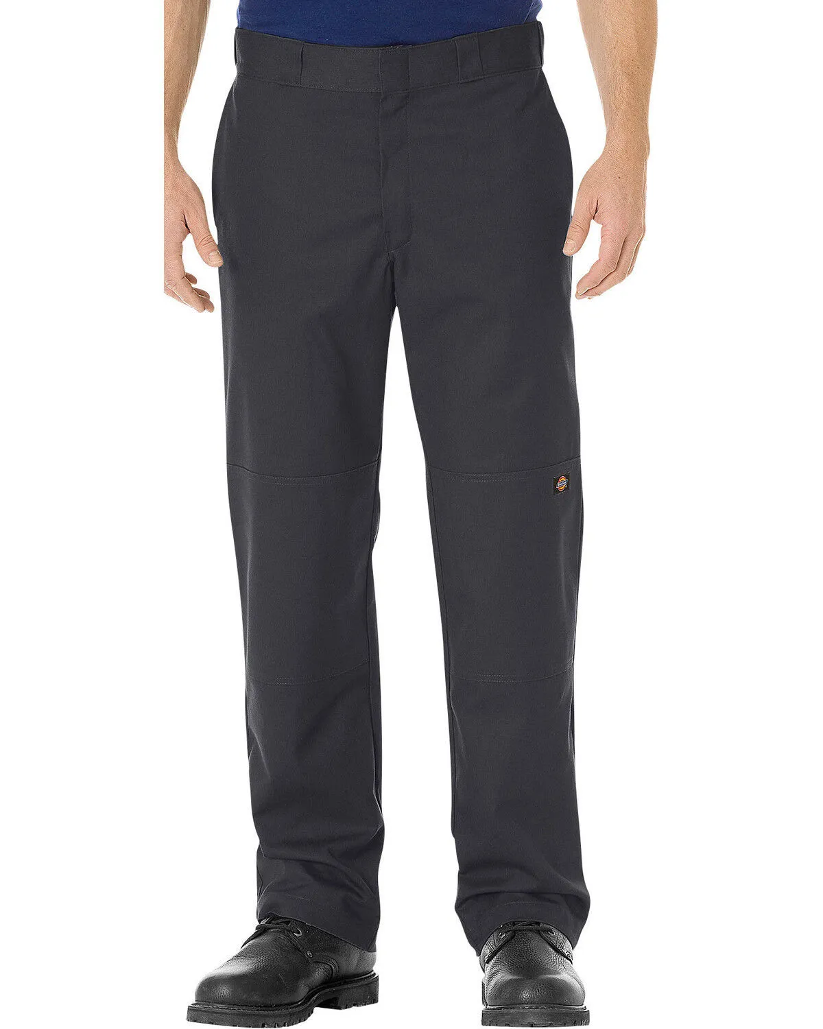 Dickies Men's FLEX Regular Fit Straight Leg Double Knee Work Pants