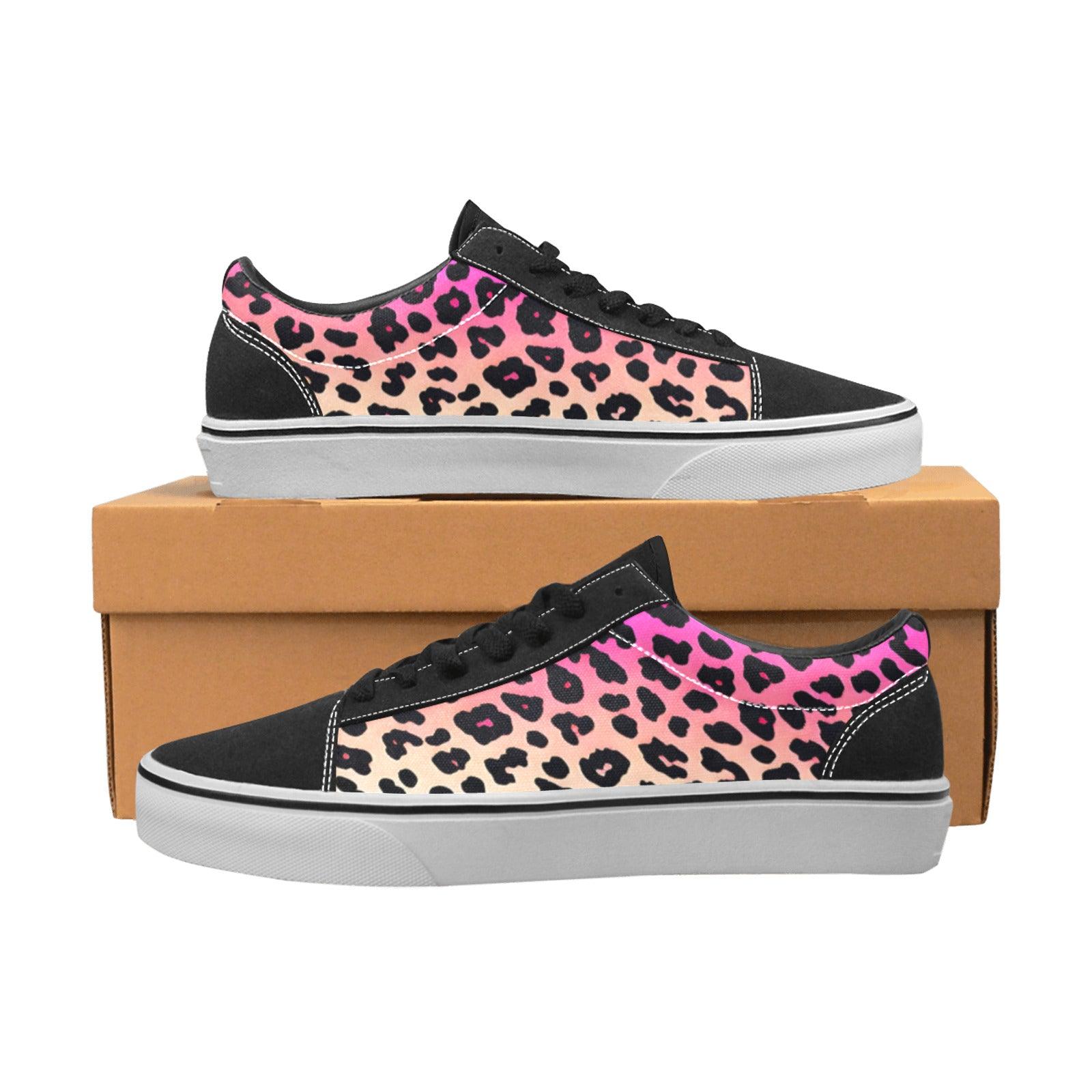 Gradient Leopard Print Men