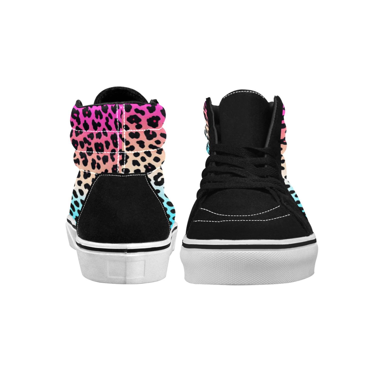 Gradient Leopard Print Women