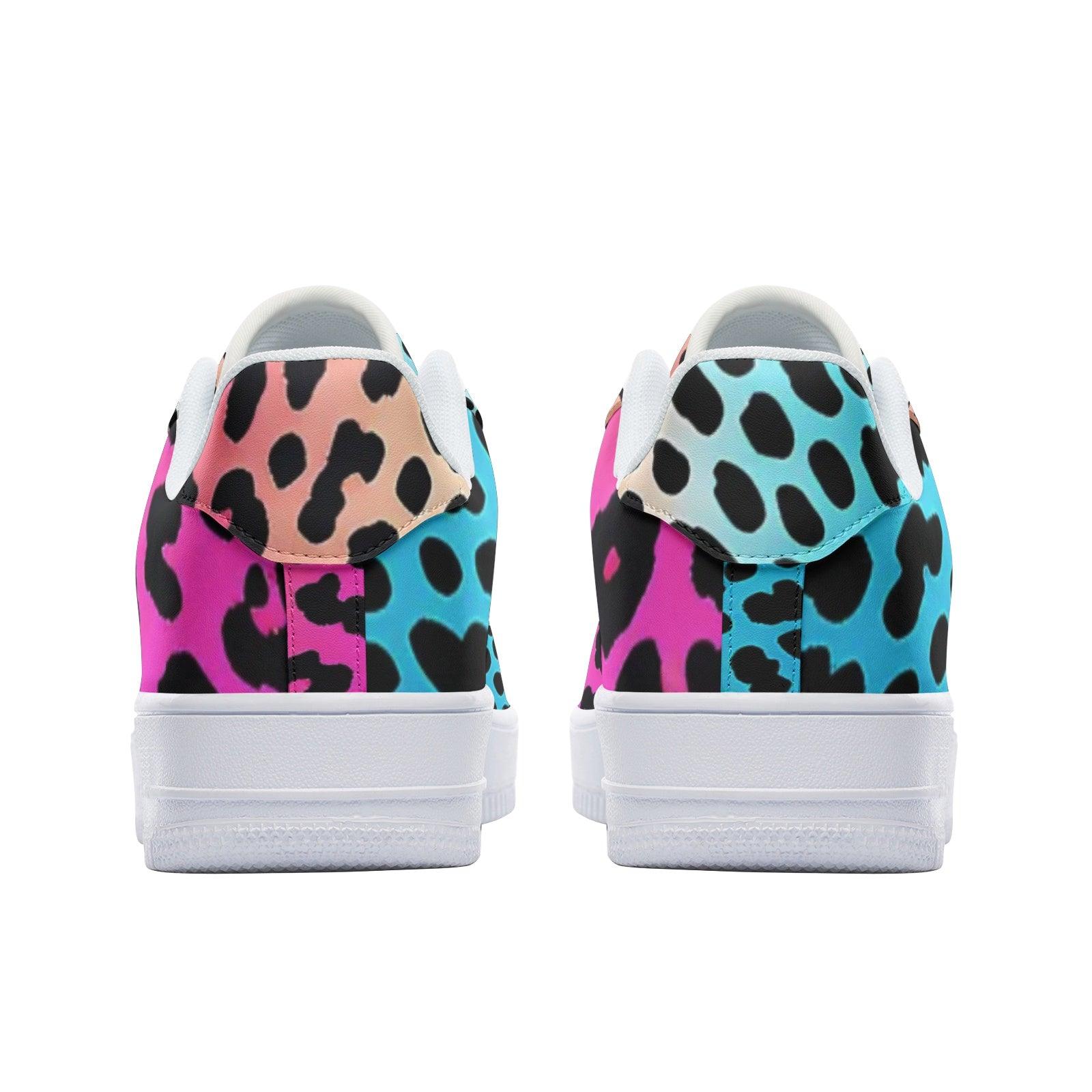 Gradient Leopard Print