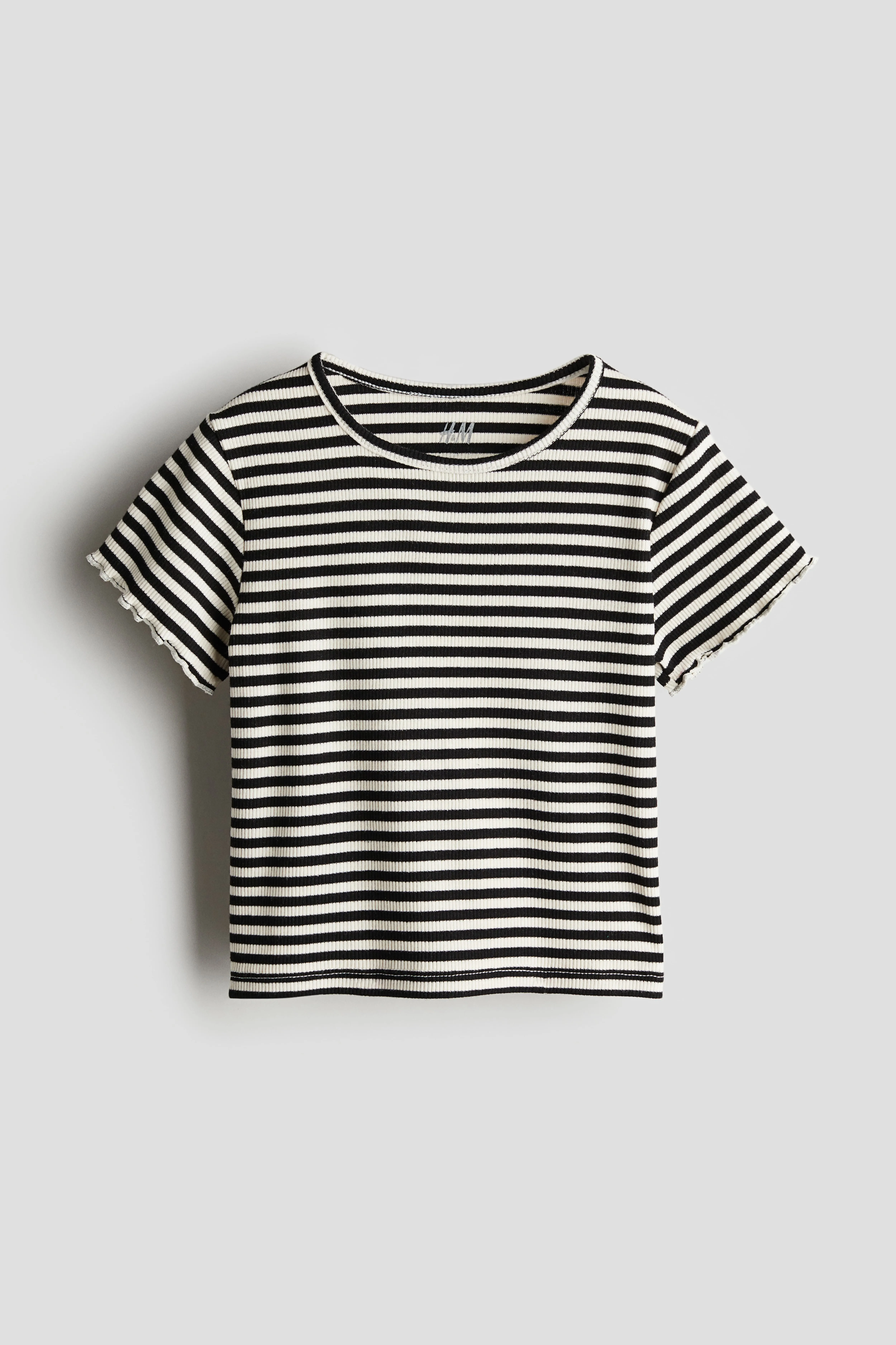 H&M Ribbed Jersey Top