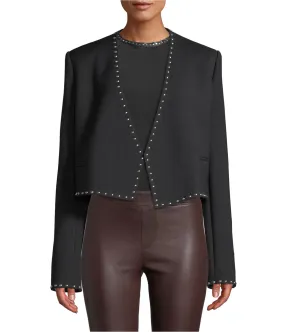 Helmut Lang Womens Studded Blazer Jacket