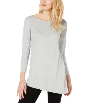 I-N-C Womens Mixed-Knit Pullover Sweater, TW1