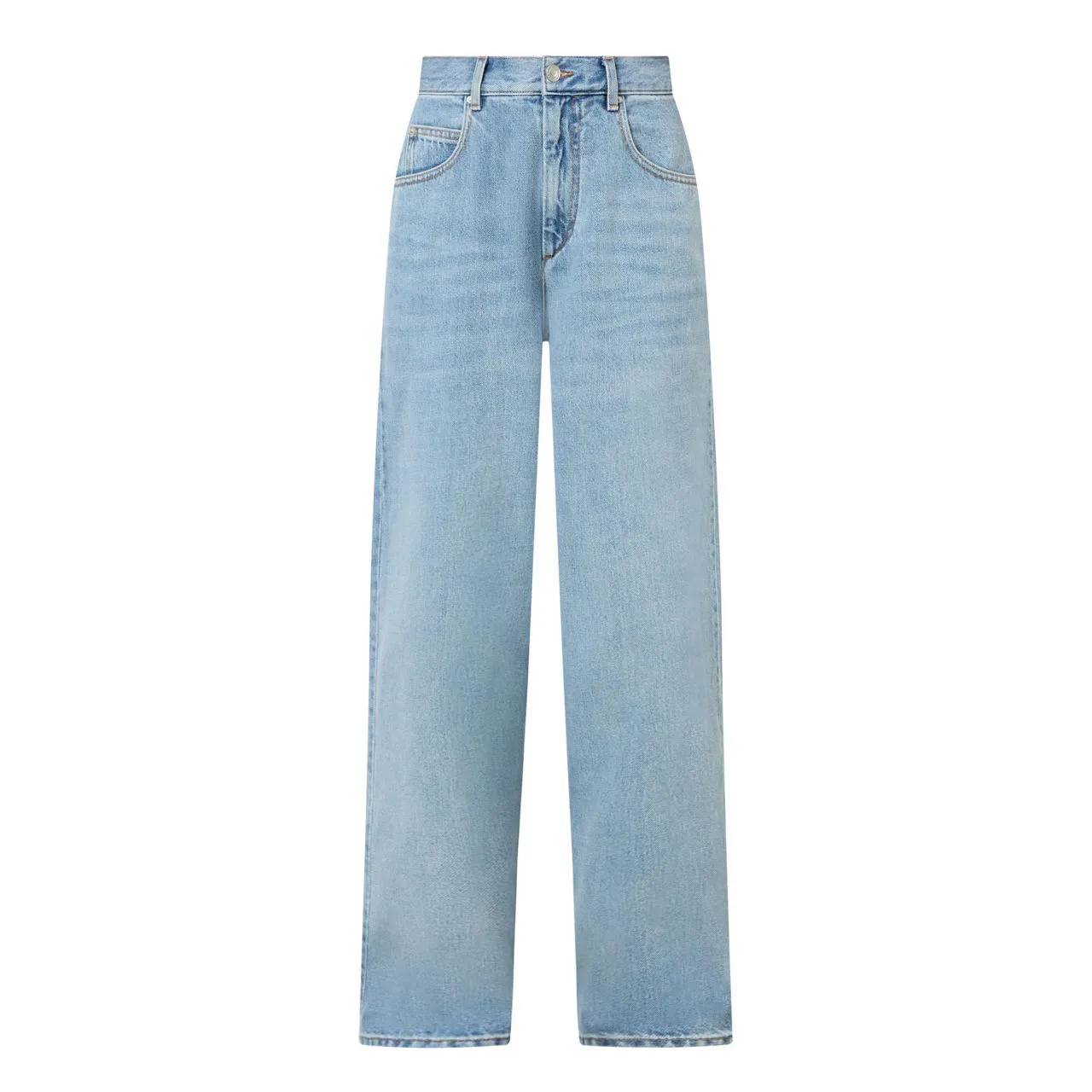 ISABEL MARANT Joanny Straight-Leg Jeans - Blue