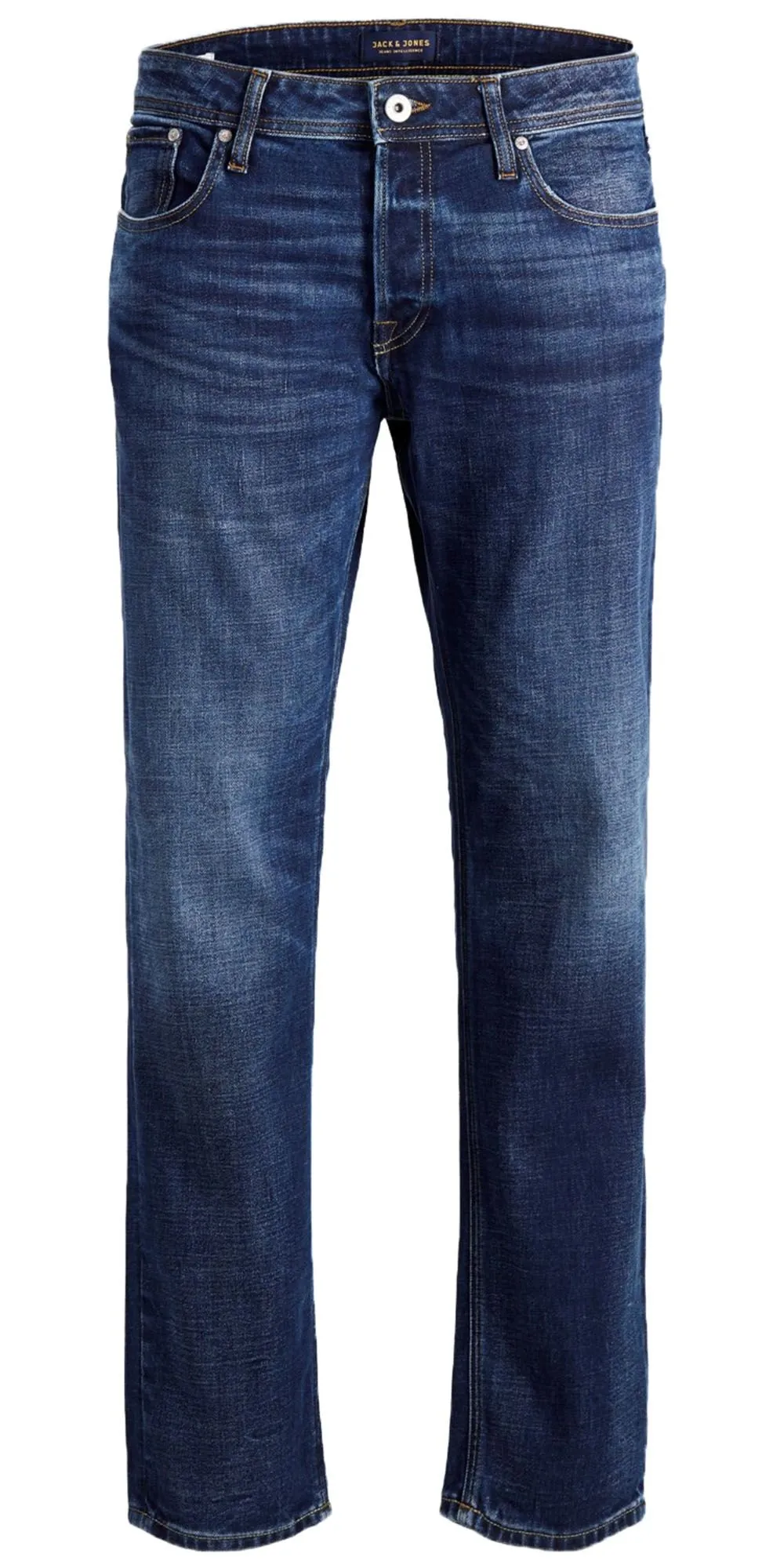 Jack & Jones Original Mike Comfort Fit Slim Leg Denim Jeans 771 Blue