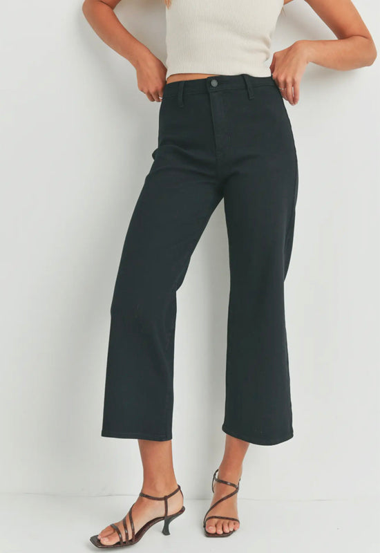 Just Black - Trouser Wide Leg Black