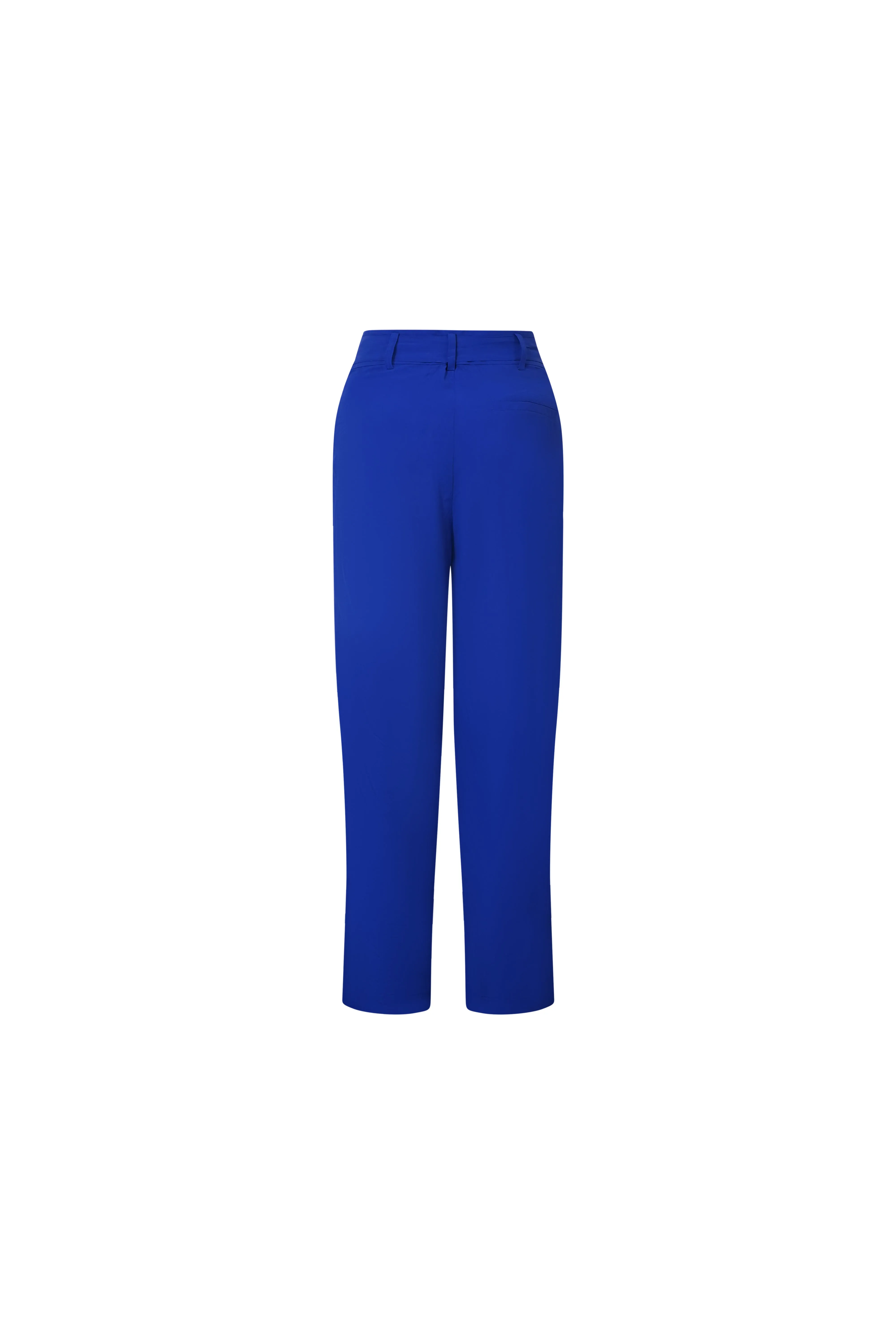 Kianga High-Rise cropped straight-leg pants - Blue African Ocean | ILC OA OG