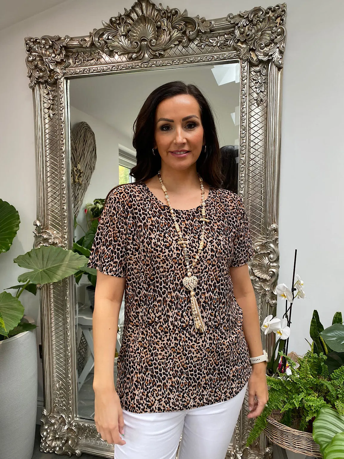 Leopard Print Top Eliza