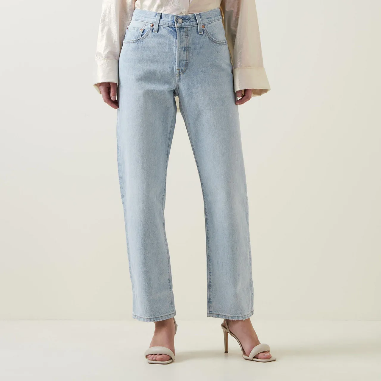 LEVIS 90s 501® Straight Leg Jeans - Light Blue