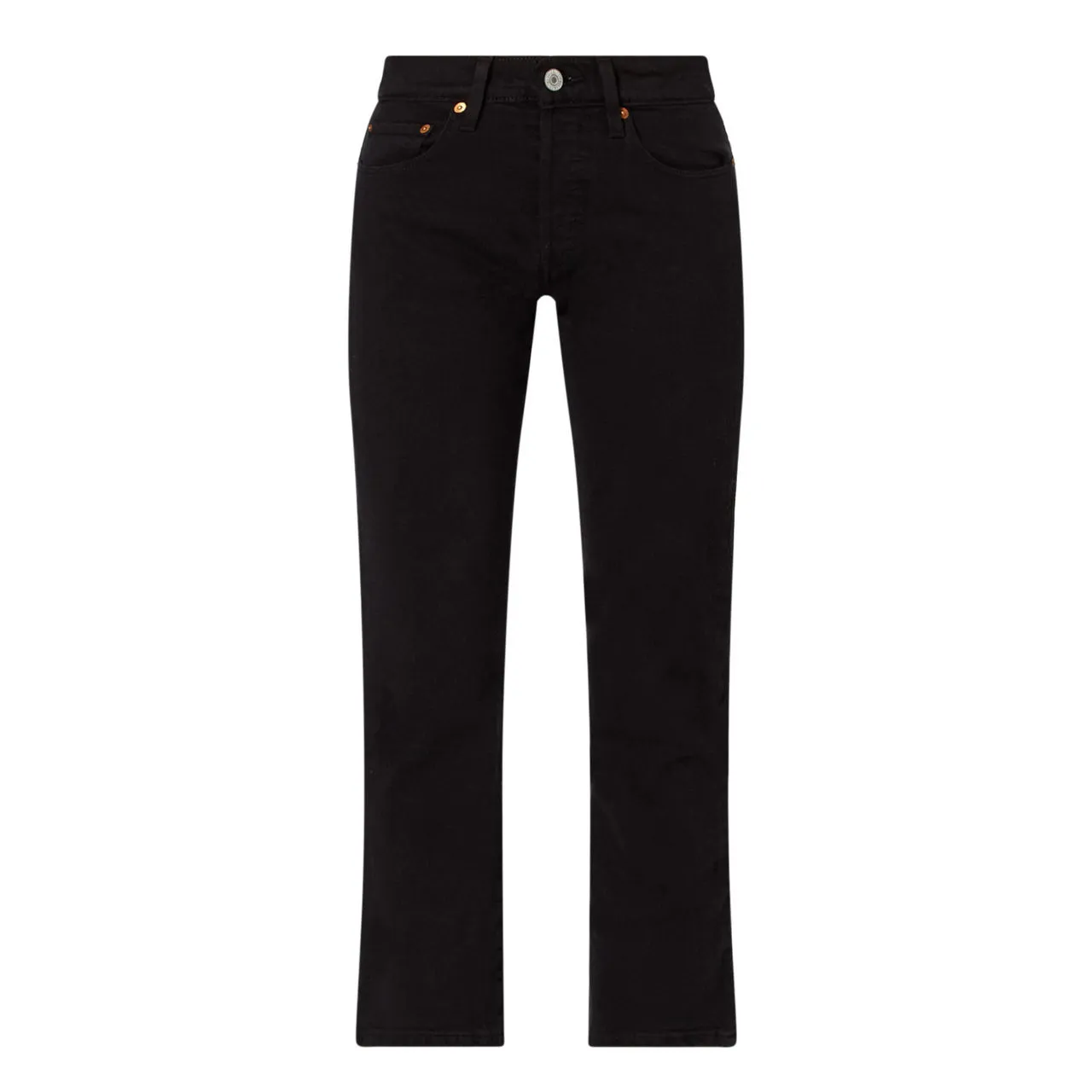 LEVIS The Sustainable Edit 501® Crop High-Rise Straight Leg Jeans - Black