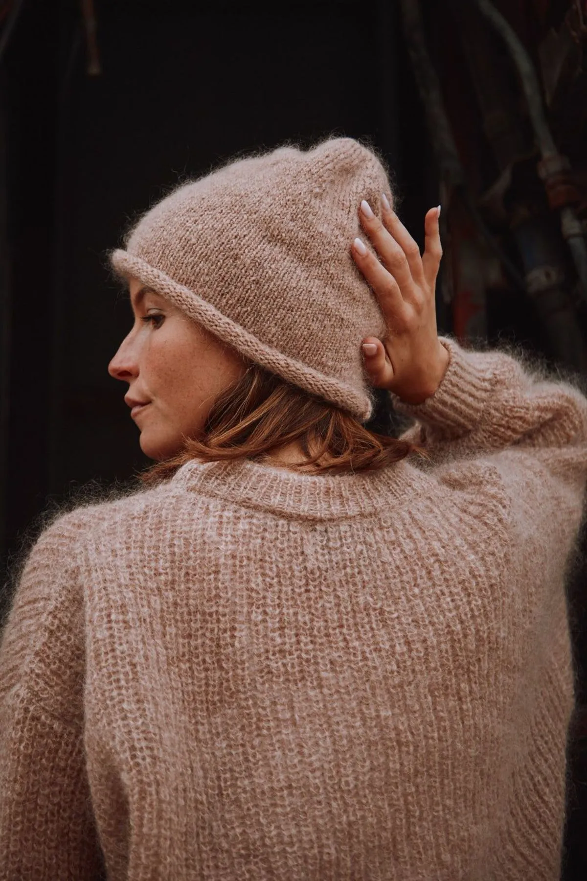 LUCIE Wool Sweater - Natural