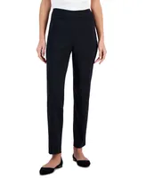 Macy's Jm Collection Petite Cambridge Stretch Slim-Leg Pants