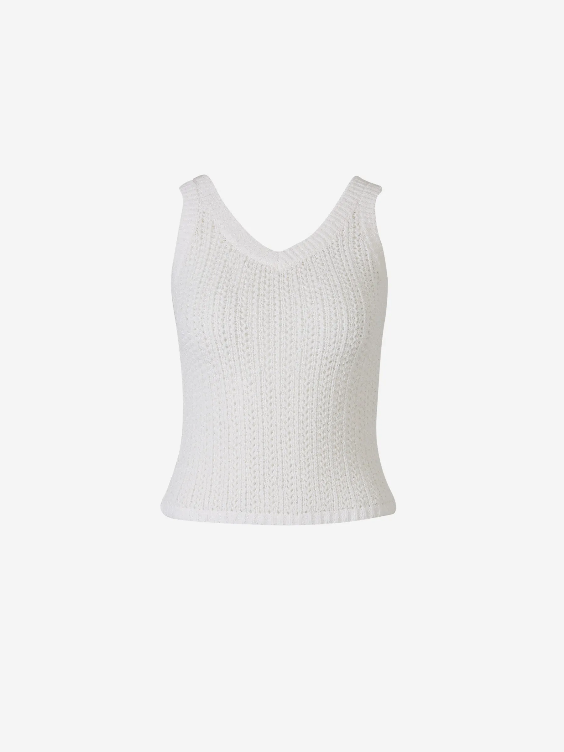 Max Mara Ribbed Knit Top 