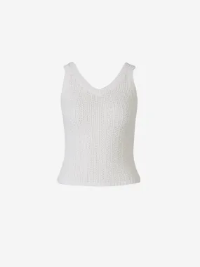 Max Mara Ribbed Knit Top 