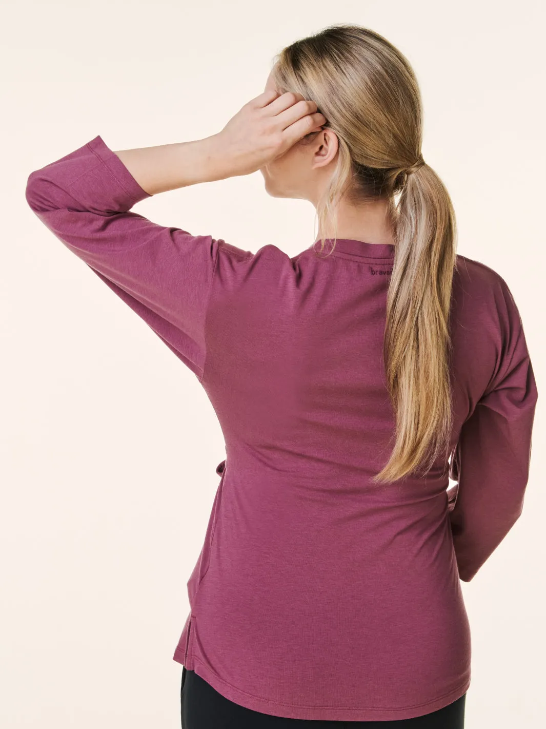 Nursing Wrap Top