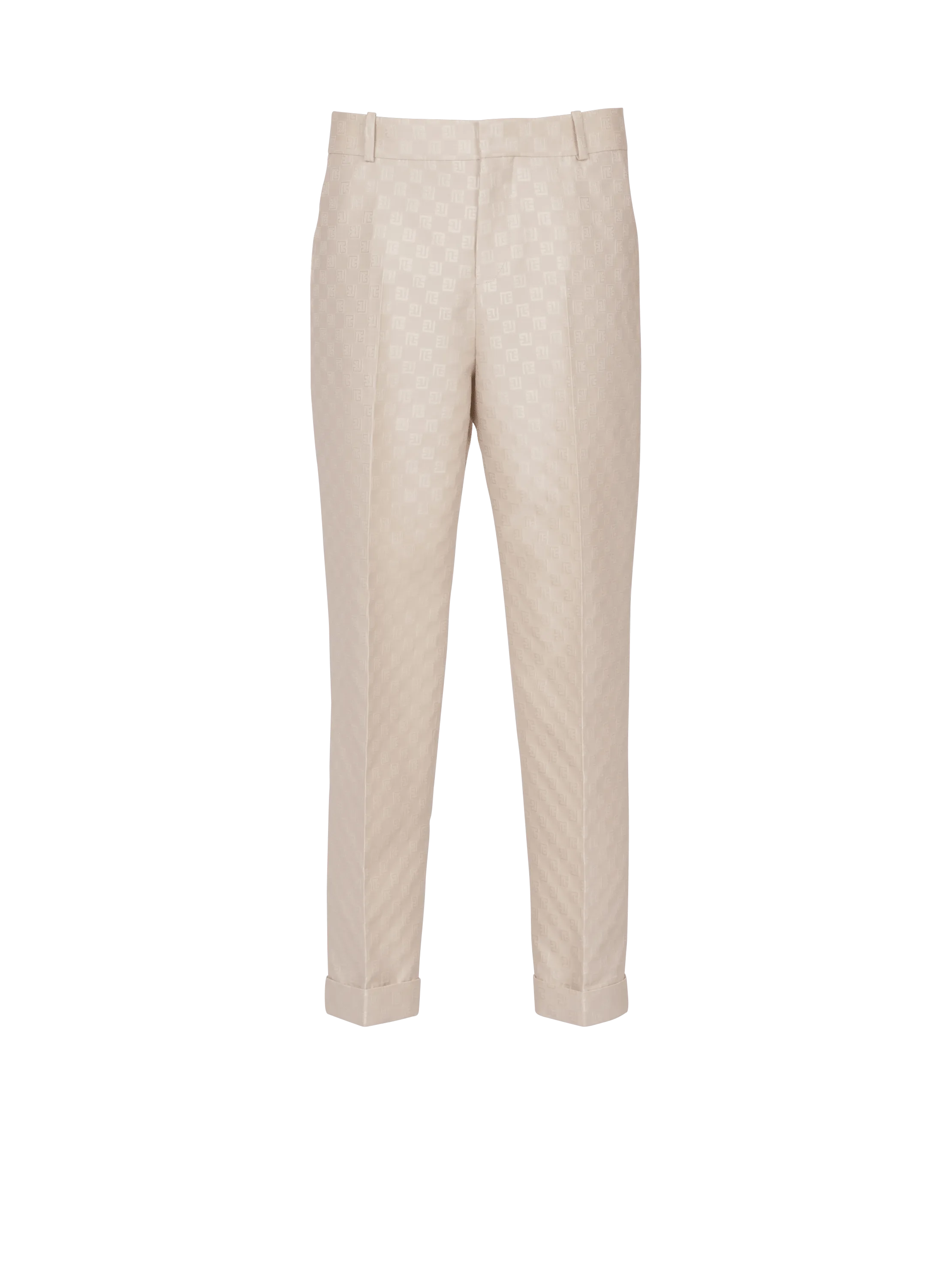 PB Labyrinth jacquard straight-leg trousers