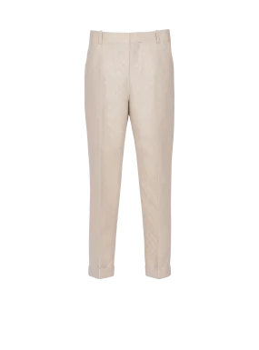 PB Labyrinth jacquard straight-leg trousers