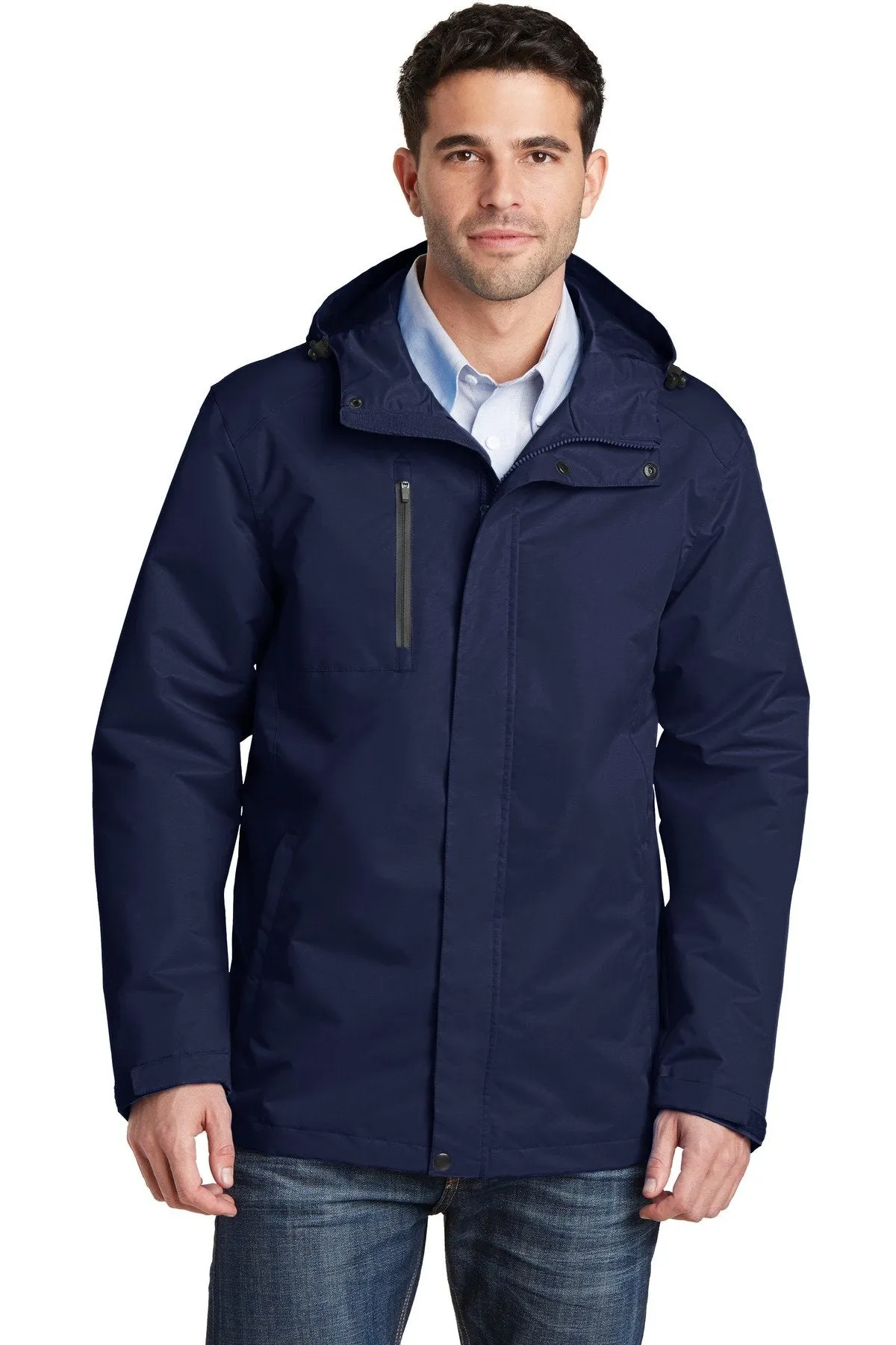 Port Authority All-Conditions Jacket J331 True Navy