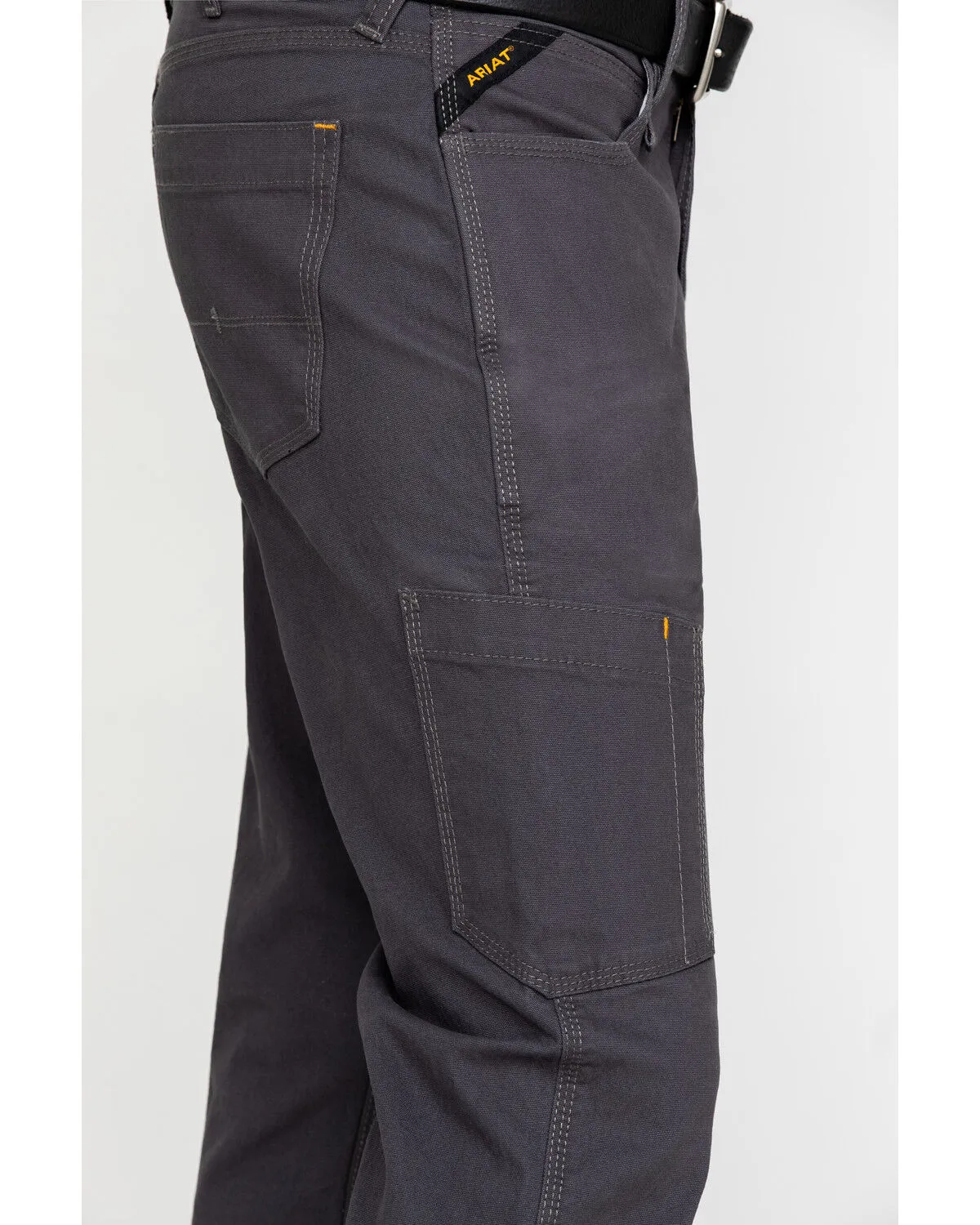 Product Name:  Ariat Men's Gray Rebar M4 Made Tough Durastretch Straight Leg Work Pants - Big