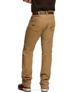 Product Name:  Ariat Men's Khaki Rebar M4 Made Tough Durastretch Straight Leg Work Pants - Big