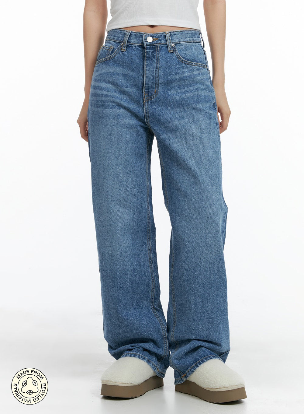 Recycled Straight Leg Jeans CM420