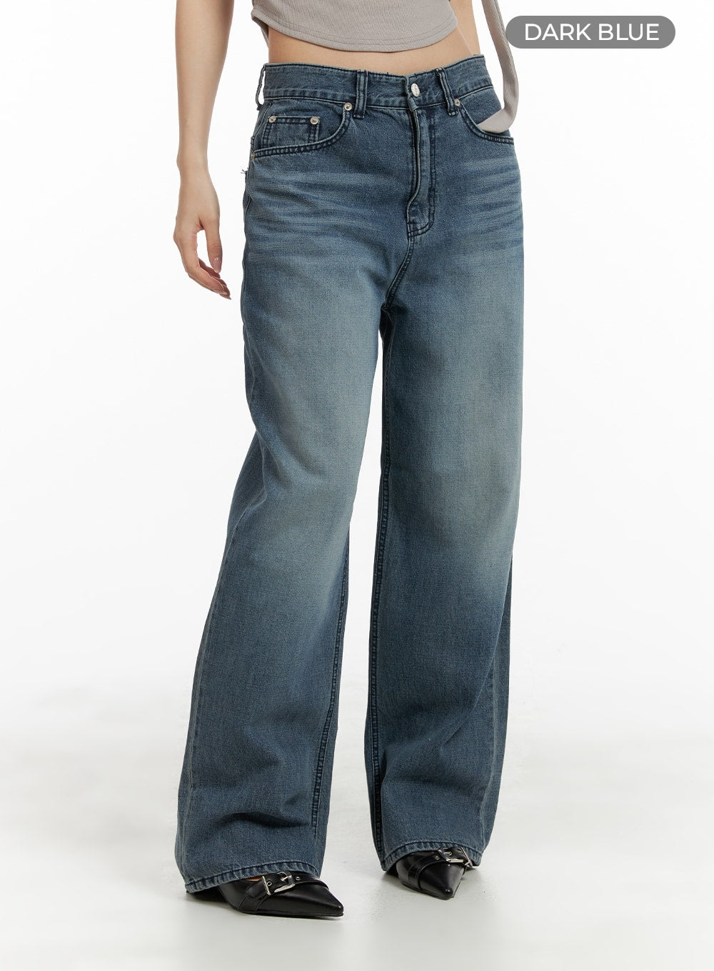 Recycled Wide Leg Jeans (UNISEX) CM420