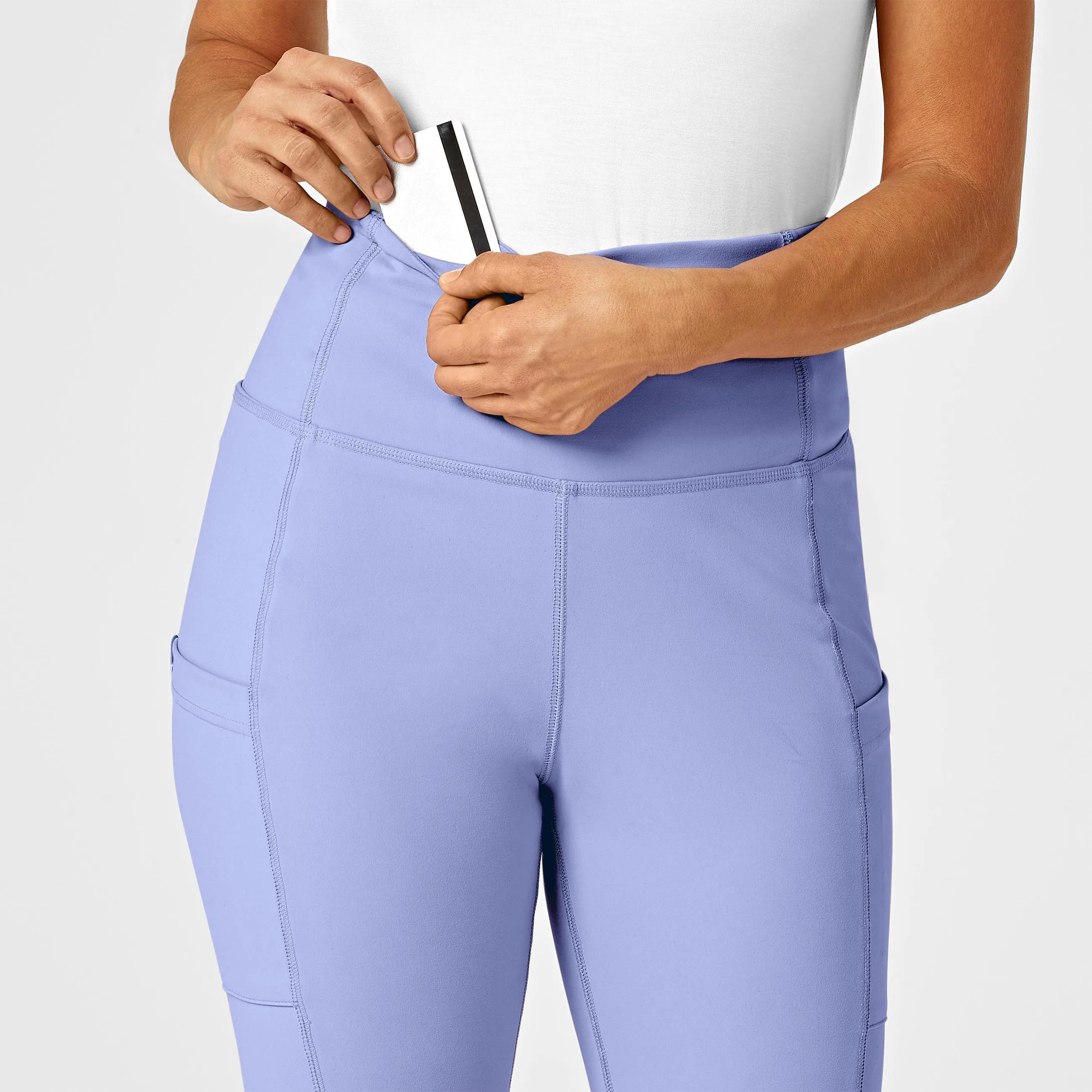 RENEW Women's Straight Leg Yoga Pant - Ceil Blue