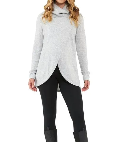 Ripe Cowl Neck Nursing Knit Top