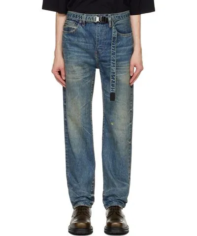 Sacai Blue BEYONDEXX Jeans