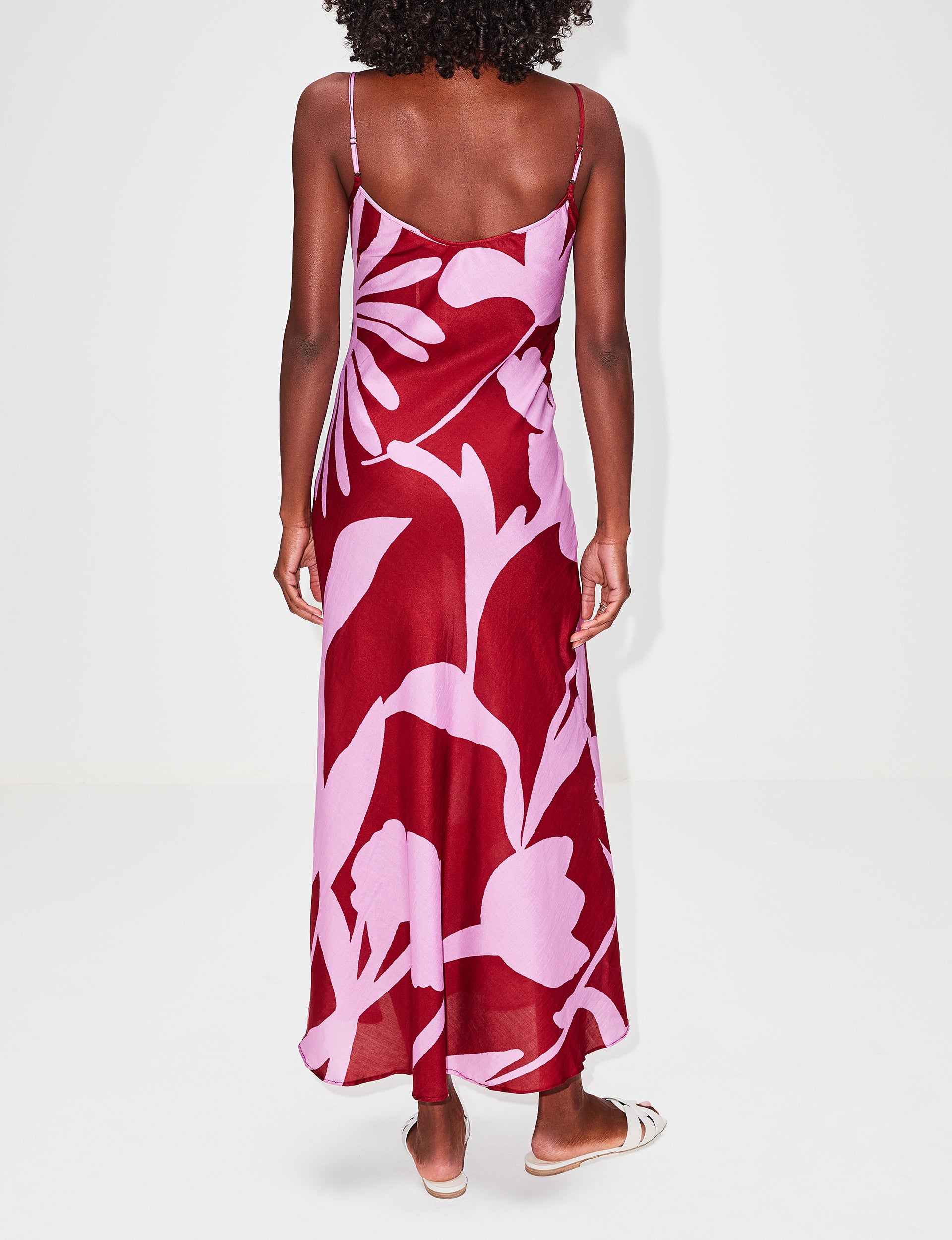 Serena Printed Slip Dress