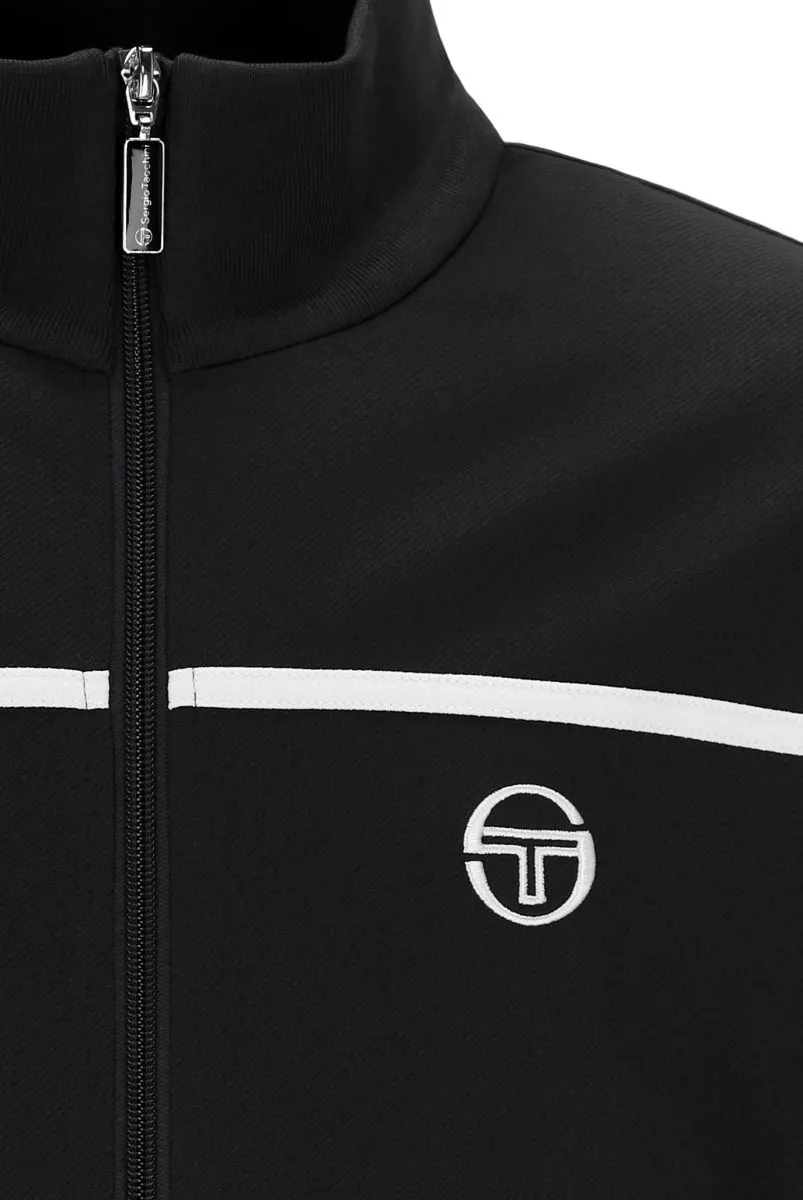 Sergio Tacchini Damarindo Track Jacket Black White