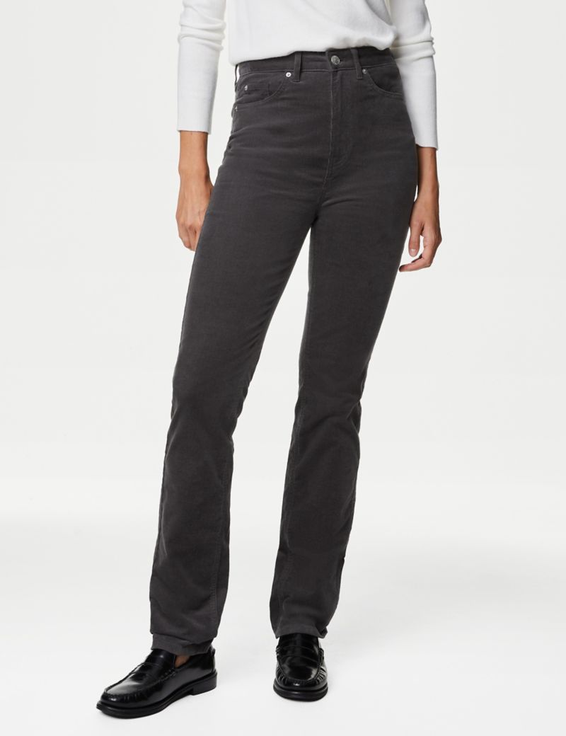 Sienna Corduroy Straight Leg Trousers